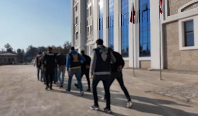 Çeşitli suçlardan yakalanan 18 şüpheli tutuklandı