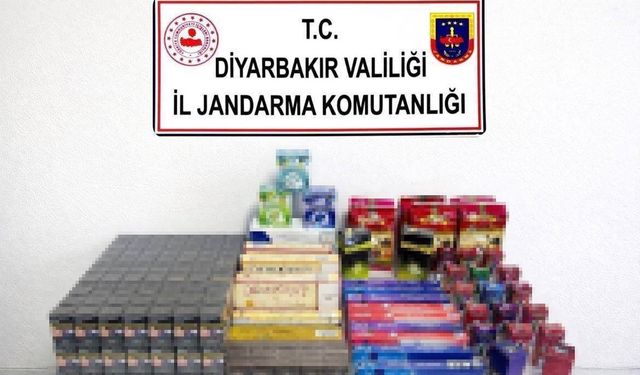 Diyarbakır'da çok sayıda gümrük kaçağı ürün geçirildi, 48 şüpheliye yasal işlem yapıldı