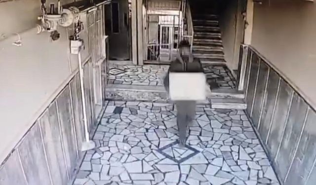 Diyarbakır'da garip hırsızlık girişimi: Önce çaldı, sonra geri bırakıp kameraya 'karışmadım' el işaretini yaptı