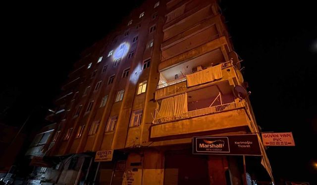 Diyarbakır'da kolonlarından ses gelen 8 katlı apartman tahliye edildi