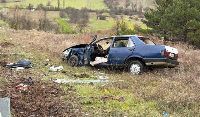 Domaniç-Tavşanlı kara yolunda trafik kazası: 2 yaralı