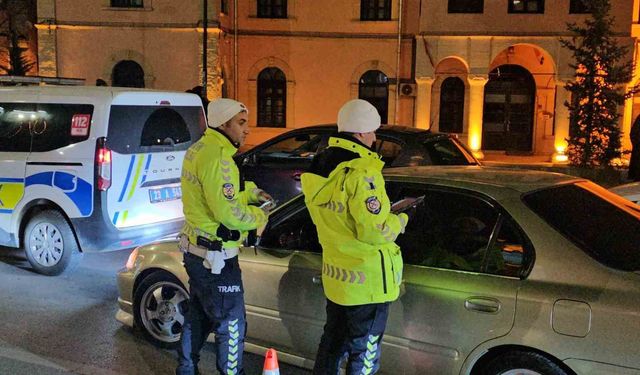 Elazığ'da trafik denetimi