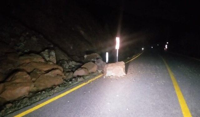 Emet'te toprak kayması