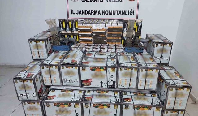 Gaziantep'te 800 bin TL değerinde kaçak nargile malzemeleri ele geçirildi