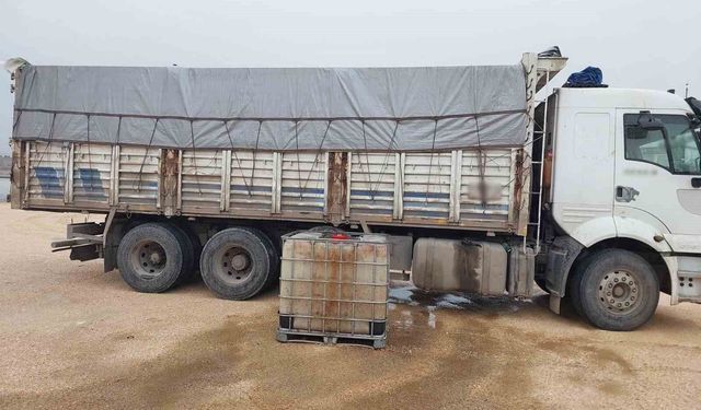 Gaziantep'te bin 980 litre kaçak akaryakıt ele geçirildi