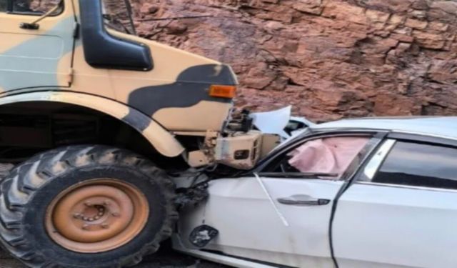 Hakkari'de trafik kazası: 1 yaralı