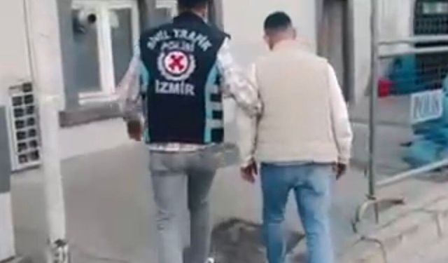 İzmir'de trafikte makas atan sürücüye 90 bin lira ceza