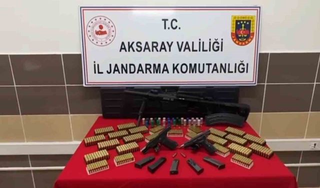 Jandarmadan ruhsatsız silah operasyonu: 1 tutuklama