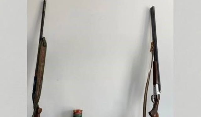 Kale'de düzenlen silah operasyonunda 2 şüpheli yakalandı