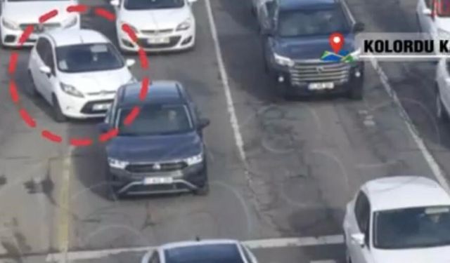 KGYS kameralarınca tespit edilen hatalı sürücülere cezai işlem uygulandı