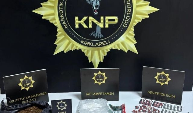 Kırklareli'nde uyuşturucu operasyonu: 1 tutuklama