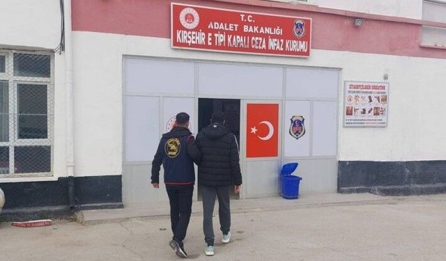 Kırşehir'de hapis cezası bulunan şahıs JASAT tarafından yakalandı