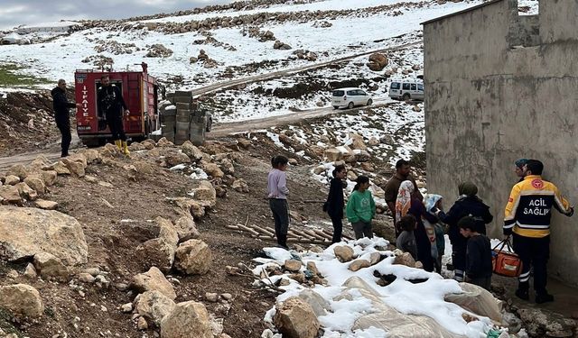 Kurtalan'da ev yangını