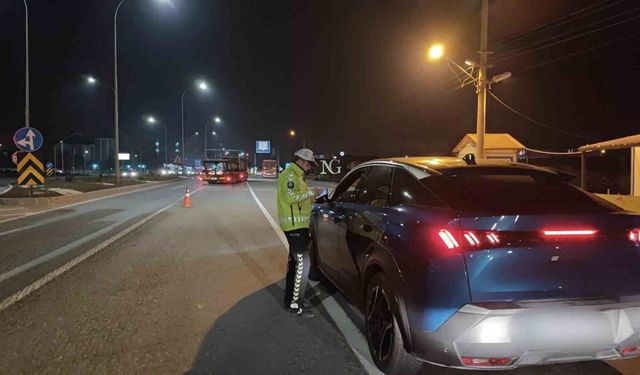 Kütahya Emniyeti'nden denetim ve operasyonlar