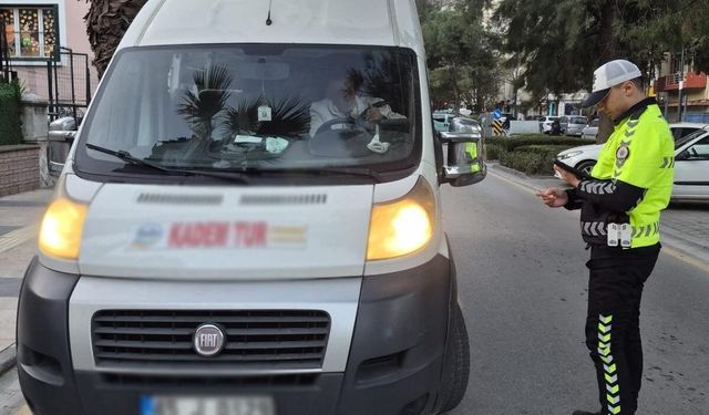 Manisa'da okul servislerine sıkı denetim