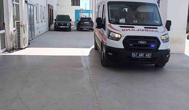 Mardin'de otomobil ile motosiklet çarpıştı: 1 yaralı