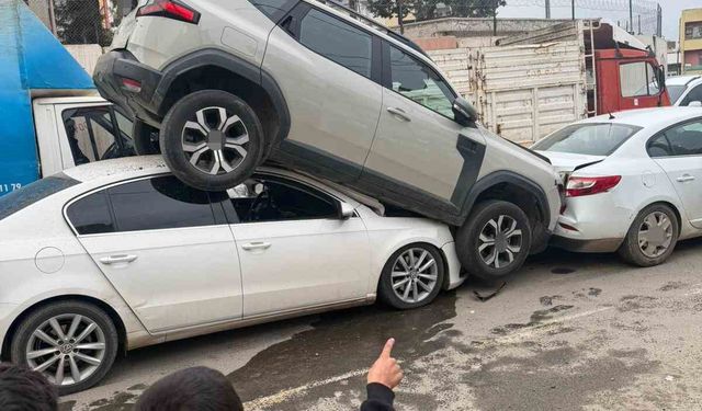 Mardin'de zincirleme trafik kazası
