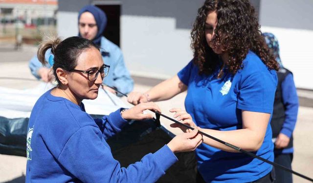 Merkezefendi'de MAKUT ekibi afet hazırlığı için bir araya geldi