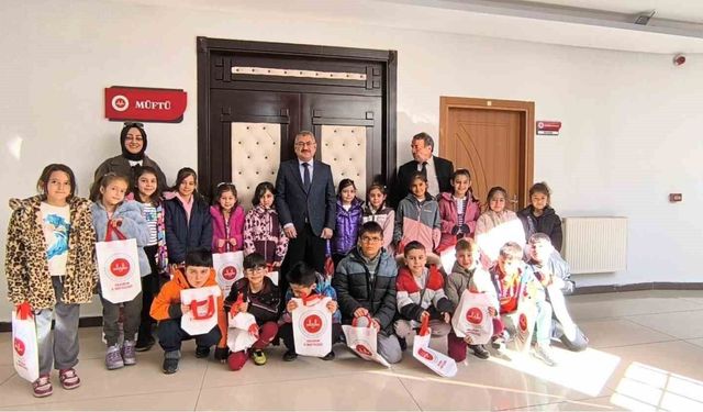 Miniklerden Müftülüğe ziyaret
