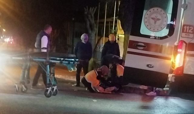 Motosikletler kafa kafaya çarpıştı: 1 yaralı