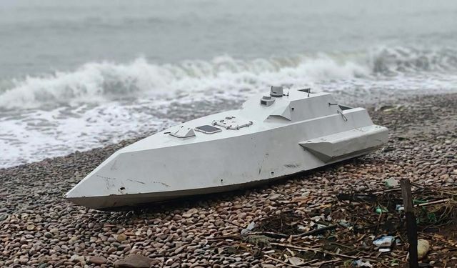 Ordu'da kıyıya insansız deniz aracı vurdu