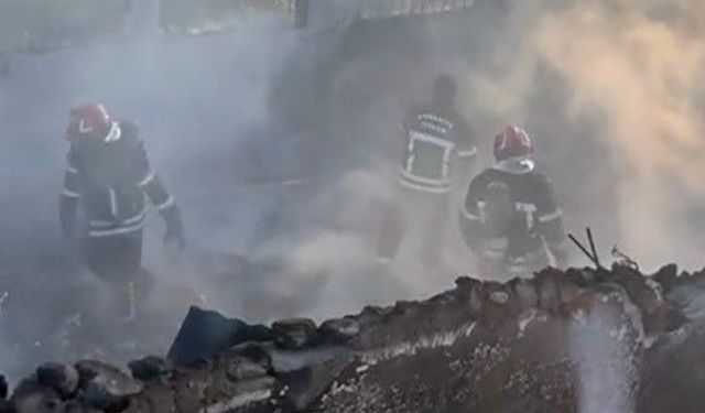 Osmaniye'de çiftlikte yangın: 8 koyun ve 120 kümes hayvanı telef oldu