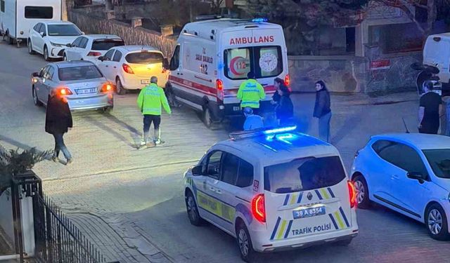 Otomobil ile motosiklet çarpıştı: 1 yaralı