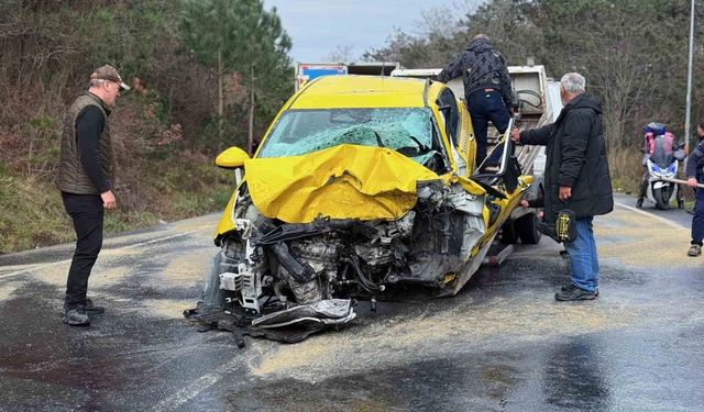 Sarıyer'de hatalı sollama zincirleme kazaya neden oldu: 1 ölü, 4 yaralı
