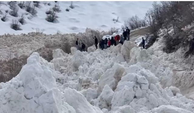 Şırnak'ta facianın eşiğinden dönüldü: Öğrencileri taşıyan servis çığ altında kalmaktan son anda kurtuldu