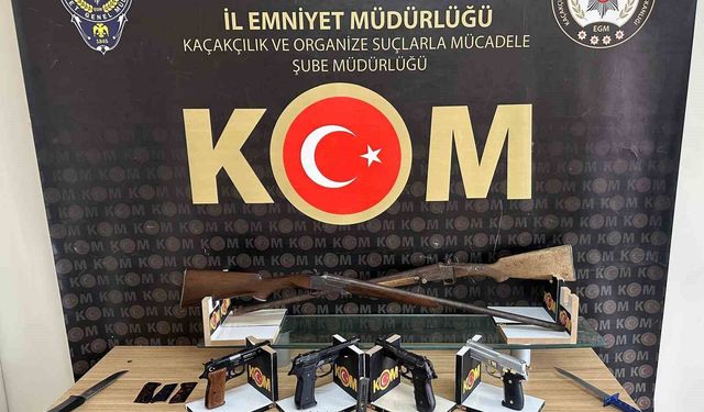 Sivas'ta kaçak silah operasyonu: 1 kişi tutuklandı
