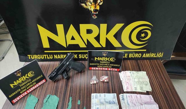 Turgutlu'da narkotik operasyonu: 3 şüpheli tutuklandı
