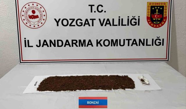 Uyuşturucu şüphelisi kovalamacada jandarmadan kaçamadı