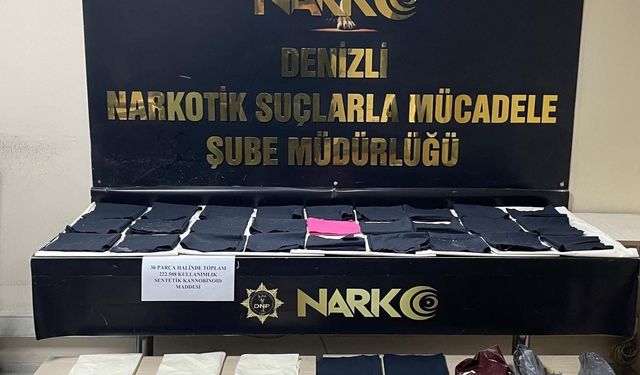 Uyuşturucuya yönelik yapılan operasyonda 3 şahıs tutuklandı