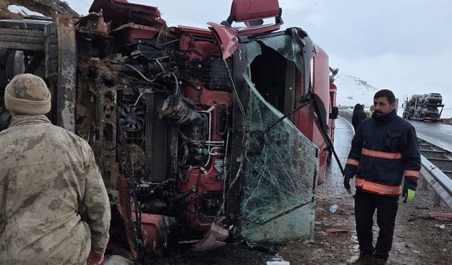Van'da trafik kazası: 1 yaralı