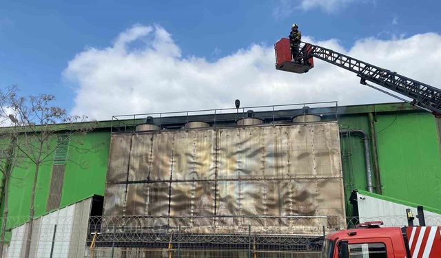 Yıldız Entegre fabrikasında korkutan yangın