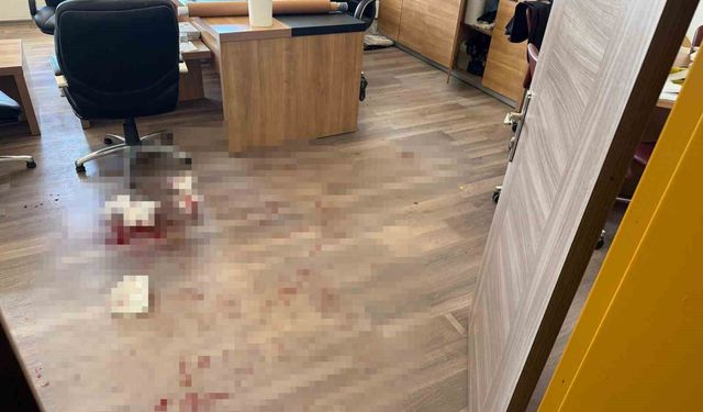 Öğrenci yakını, okul müdürünü darbetti