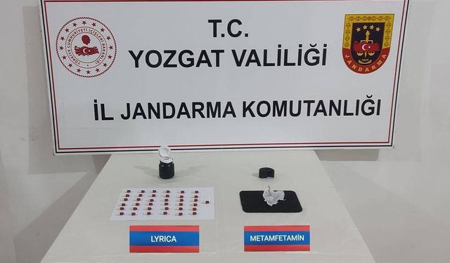 Yozgat'ta sentetik ecza hap ve metamfetamin ele geçirildi