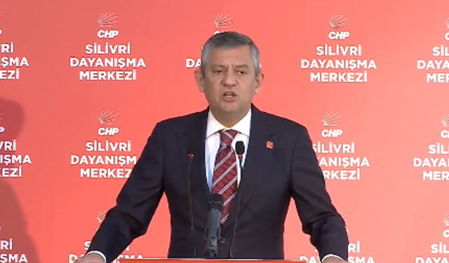 Özgür Özel'den  Silivri'de sert ifadeler