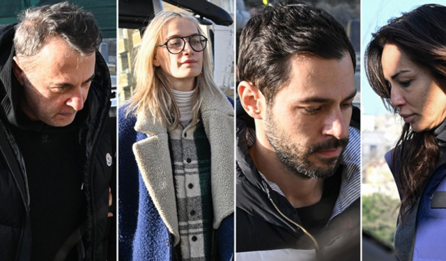 Uyuşturucu soruşturmasında gözaltına alınan ünlüler adliyede! İşte ilk görüntüler...