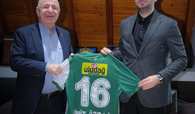 Ümit Özdağ ve Heyetinden Bursaspor’a Ziyaret