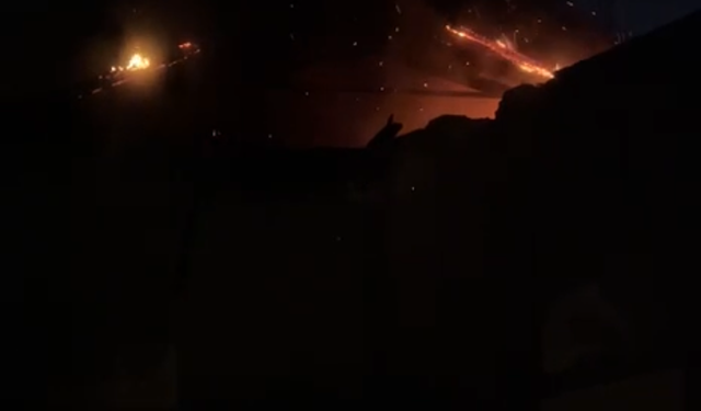 Bursa’da korkutan işyeri yangını