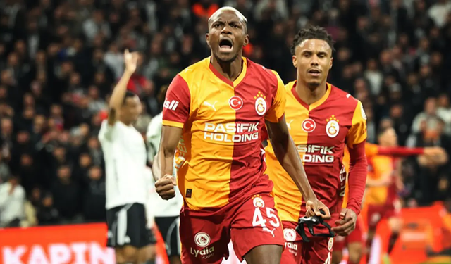 Derbide Galatasaray, Beşiktaş'ı mağlup etti