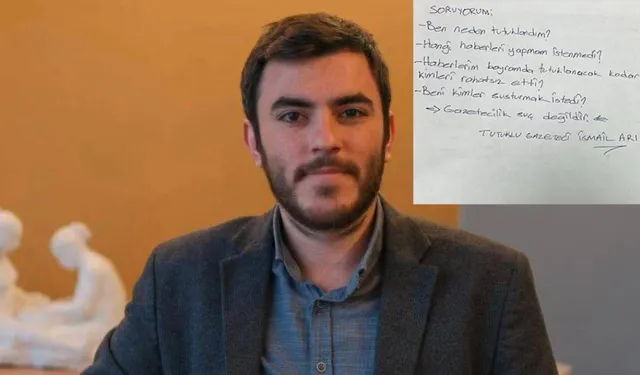 Tutuklu muhabir İsmail Arı, cezaevinden sordu