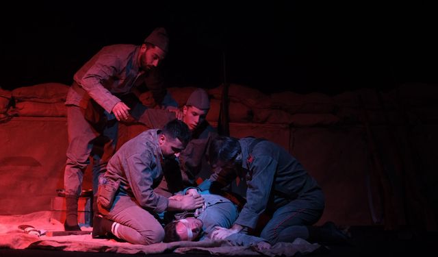 Yıldırım'da Çanakkale ruhu sahneye taşındı