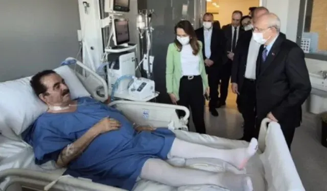Kılıçdaroğlu’ndan İbrahim Tatlıses’e hastane ziyareti