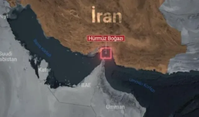 Hürmüz Boğazı'nın açılmasının ardından oluşan gemi trafiği görüntülendi