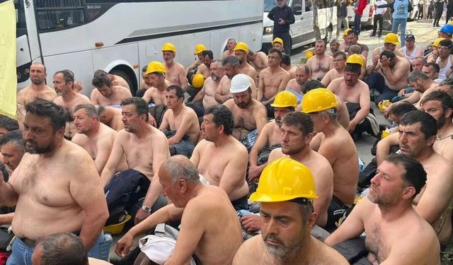 Ankara’da madenci eylemi sürüyor: 81 işçi açlık grevinde