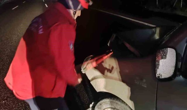 Balıkesir'de otoyolda trafik kazası: 2 yaralı