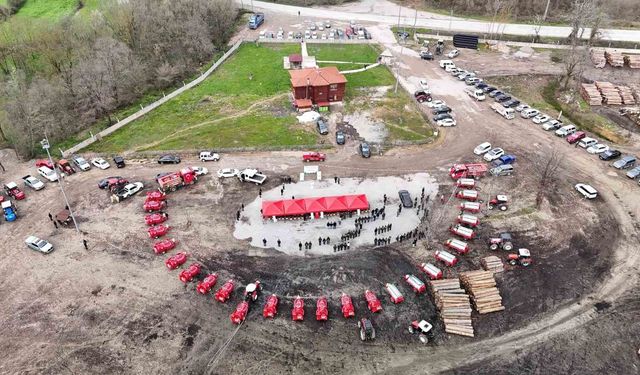 Bartın'da orman yangınları ile mücadele hazırlıkları tamamlanıyor