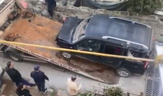 Bursa'da kaza yapan araç merdivenlerden yuvarlandı: 1 yaralı